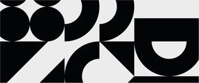 Tablou - Abstracție geometrică N⁰2 (120x50 cm)