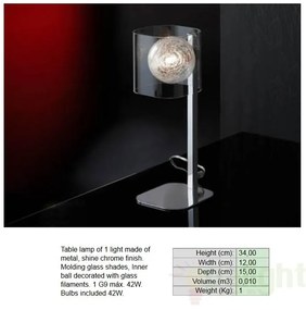 Veioza, lampa de masa, LED Eclipse 506625