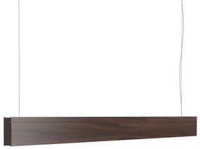 Lampă suspendată LED120, mai multe variante - TUNTO Model: Lumină naturală, directă și indirectă de 1300 mm nuc