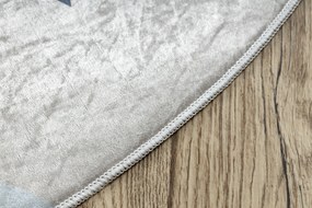 BAMBINO 48130 rotund covor lavabil Stele pentru copii anti-alunecare - bej / gri