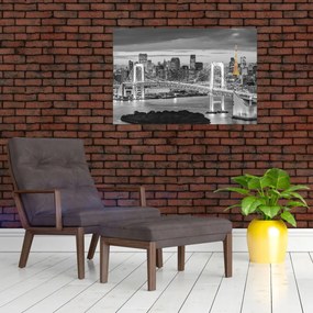 Tablou - Orașul mare cu turnul galben (90x60 cm)