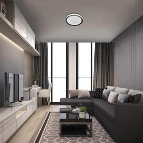 Rabalux EVEREST 3510-LED RGB – plafonieră LED reglabilă, 40W/230V, Wi‑Fi + telecomandă