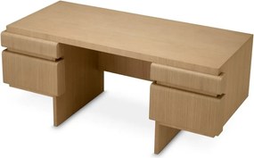 Birou LUX Furnir Stejar Natur, Colston