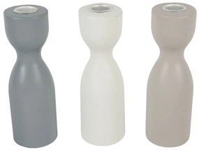 Suport de lumanare din lemn TORNE 18 cm - mai multe culori