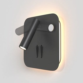 Aplica de perete cu spot LED directionabil LOS 176 negru