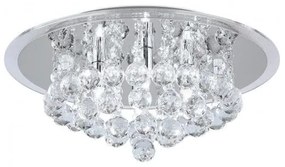 Plafoniera eleganta cristal K9 diam. 38cm Gloria DLU 2378/4/38 chrom OR