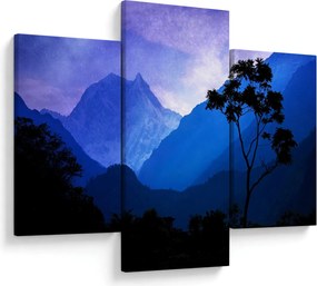 Tablou - Cerul de noapte din Nepal (90x60 cm)