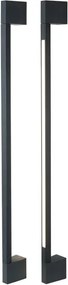 Aplica LED iluminat exterior ambiental IP54 GUSTO 90 3000K negru