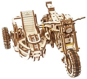 Motocicleta Scrambler UGR-10 - Puzzle 3D Ugears Modele Mecanice