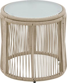 Set de lounge de grădină din 6 piese, Bej | Aosom Romania