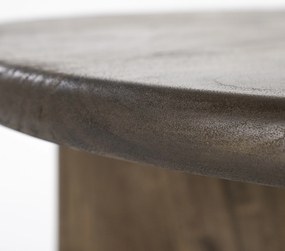 Masuta de cafea din lemn de acacia Leoti maro 80 cm