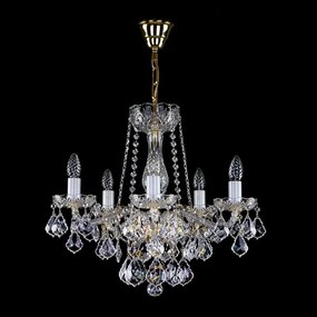 Candelabru 5 brate Cristal Bohemia Exclusive AEROPE V.