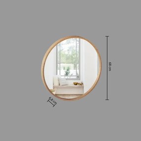 Oglindă de perete Atmosphera LETIZIA d. 68 cm