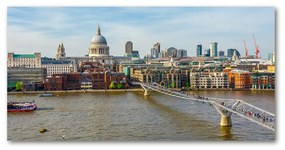 Pictura pe sticlă acrilică Thames londra