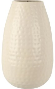 Vaza decorativă Karasi crem, 18 x 30 cm