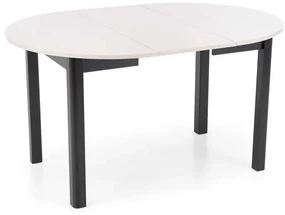 Masă de bucătărie Russell, crem / negru