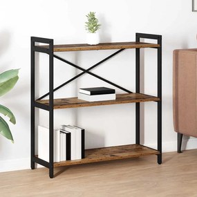 vidaXL Bibliotecă Lemn vechi 80 x 30 x 83 cm Lemn compozit