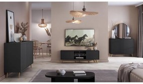 Dulap Biel B1  (negru + auriu). 1098850