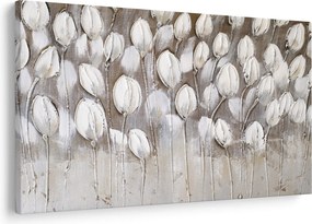 Tablou - Lalele structurate (90x60 cm)