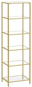 Bibliotecă GLASY aurie
