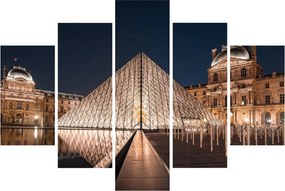 Tablou - Louvre noaptea (150x105 cm)