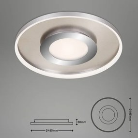 Plafonieră LED dimabilă Briloner 3640-012 FRAME LED/25W/230V 2700-6500K + telecomandă