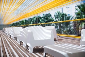 Set de 4 Scaune moderne de exterior / interior design premium SOLID LOUNGE CHAIR 55023 Vondom