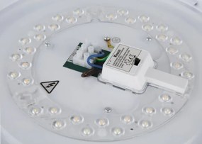 Globo 48580R - Plafonieră LED CALLIE LED/24W/230V Ø 38 cm crom mat