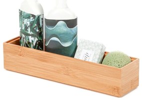 Organizator din bambus Compactor Woody 30 x 7,5 x 6,35 cm
