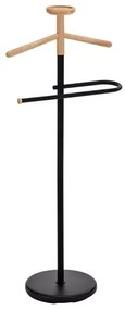 Cuier metalic LUGO 110 cm negru