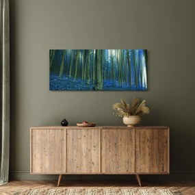 Tablou - Pădure albastră (120x50 cm)