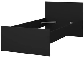 Pat negru 90x190 cm Naia – Tvilum