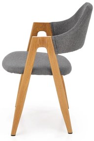 Scaun K344 material gri