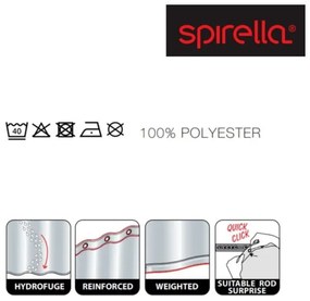 Perdea de duș 180x200 cm Dario – Spirella