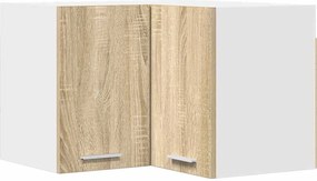 vidaXL Dulap suspendat Stejar Sonoma și Alb 57 x 57 x 40 cm