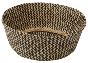 Coș depozitare din iarbă de mare Compactor Zic Zac, ⌀ 45 cm