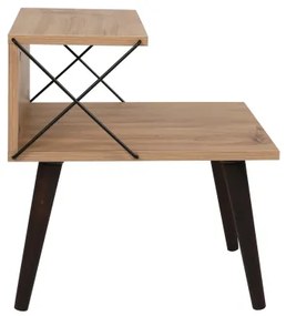 Noptieră CROSS 55x50 cm maro