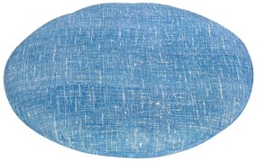 Perna scaun Alcam, negru / albastru, 36 cm