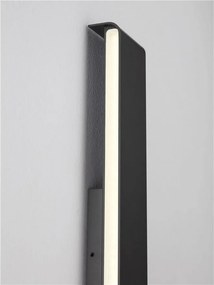 Aplica exterior neagra liniara 60cm IP65 LED 3000K RANGE