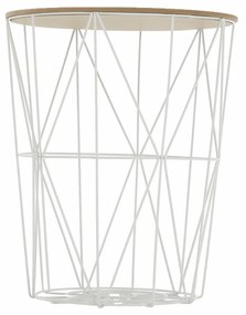 Măsuță de cafea Nanko typ 3 (natural + alb). 1015996