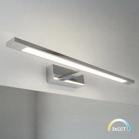 Lumină LED pentru oglindă de baie KLIMT LED/12W/230V 3000/4000/6000K 60 cm IP44 crom lucios