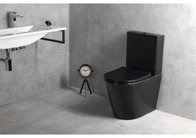 Sapho - Capac WC SoftClose PACO negru