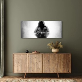 Tablou - Un călugăr într-o mănăstire (120x50 cm)