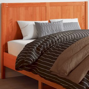 844242 vidaXL Tăblie de pat, maro ceruit, 150 cm, lemn masiv de pin