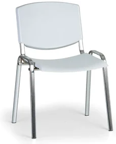 Scaun de conferinta Design - picioare cromate, gri