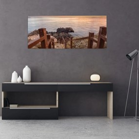 Tablou - Coborâre la mare (120x50 cm)