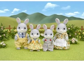 Sylvanian Families Familia iepurilor gri