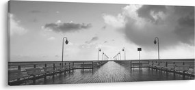 Tablou - Promenada la mal (120x50 cm)