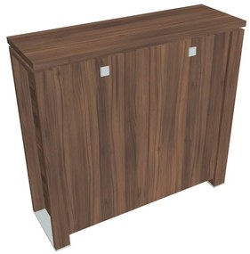 Dulap mediu Verno+ 140 x 46 x 130 cm, nuc