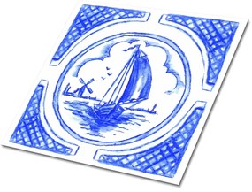 Plăcile de vinil Azulejos barca